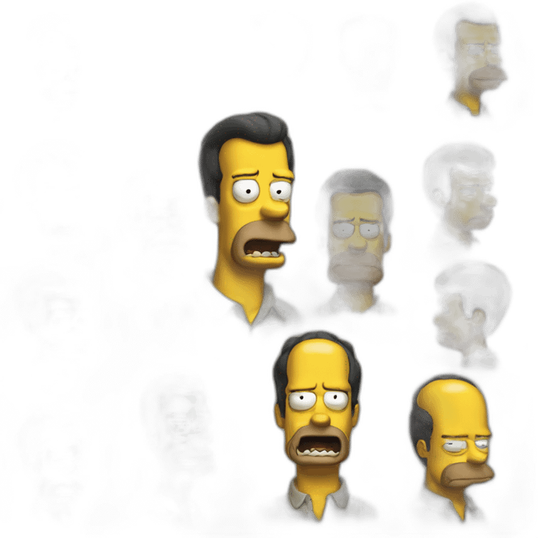 Hommes Simpson emoji