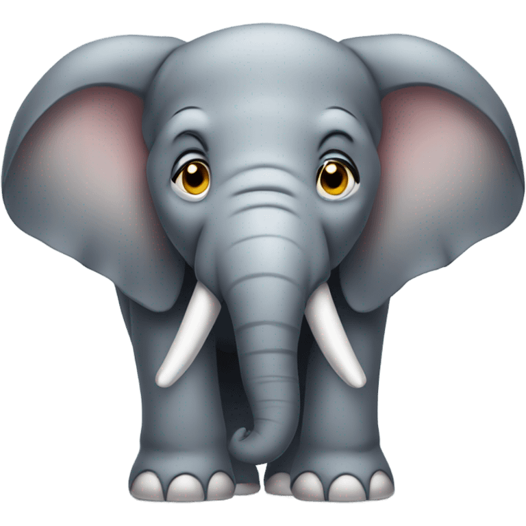 Disappointed elephant  emoji