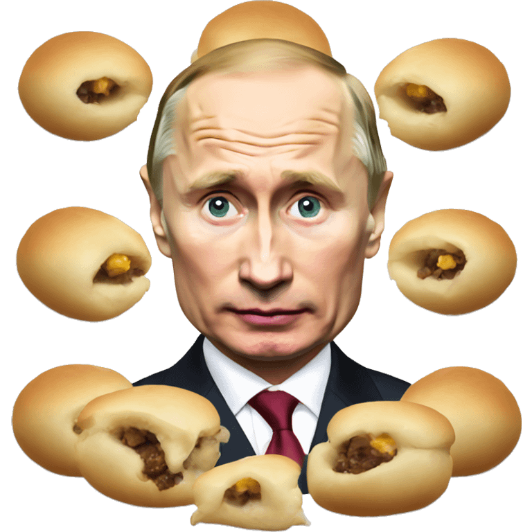 Putin eat khinkali emoji