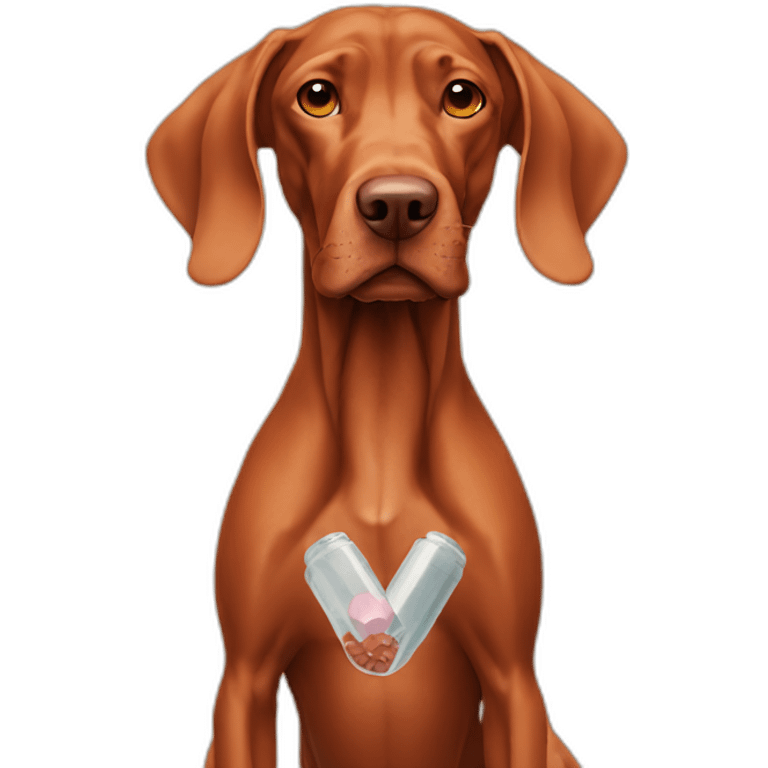 vizsla dealing drugs emoji