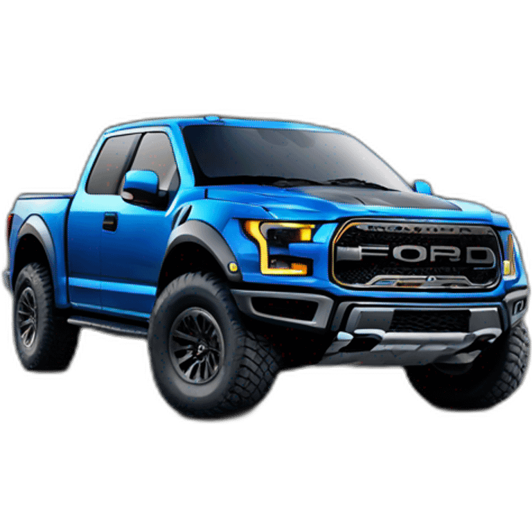 ford f150 raptor bleu emoji