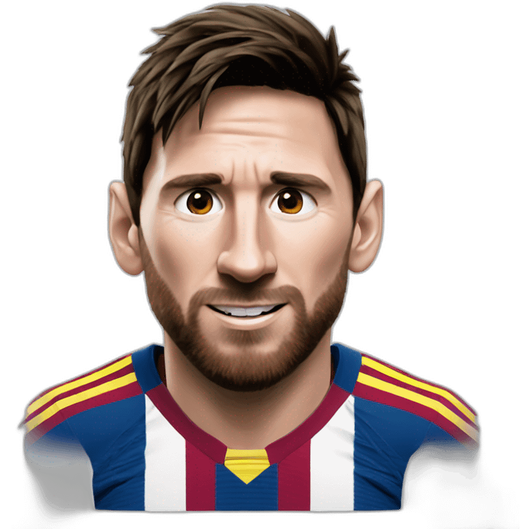 messi y una cabra emoji