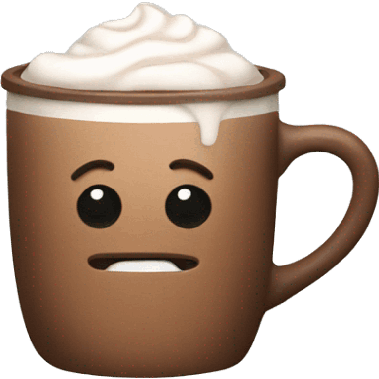 Drinking hot cocoa  emoji