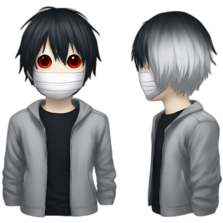 Kaneki tokyo ghoul emoji