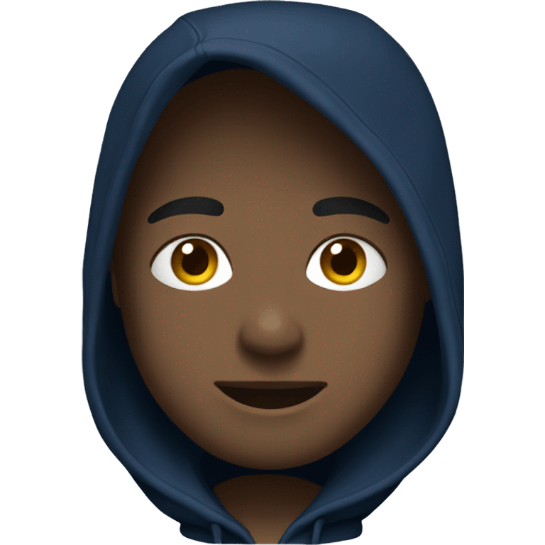 navy blue hoodie emoji