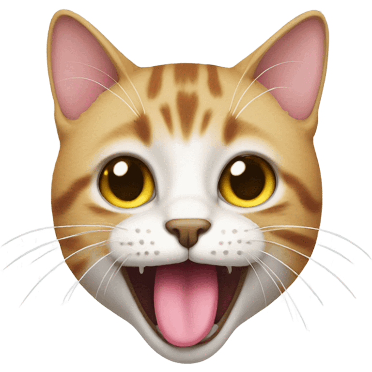 cat with tongue out emoji