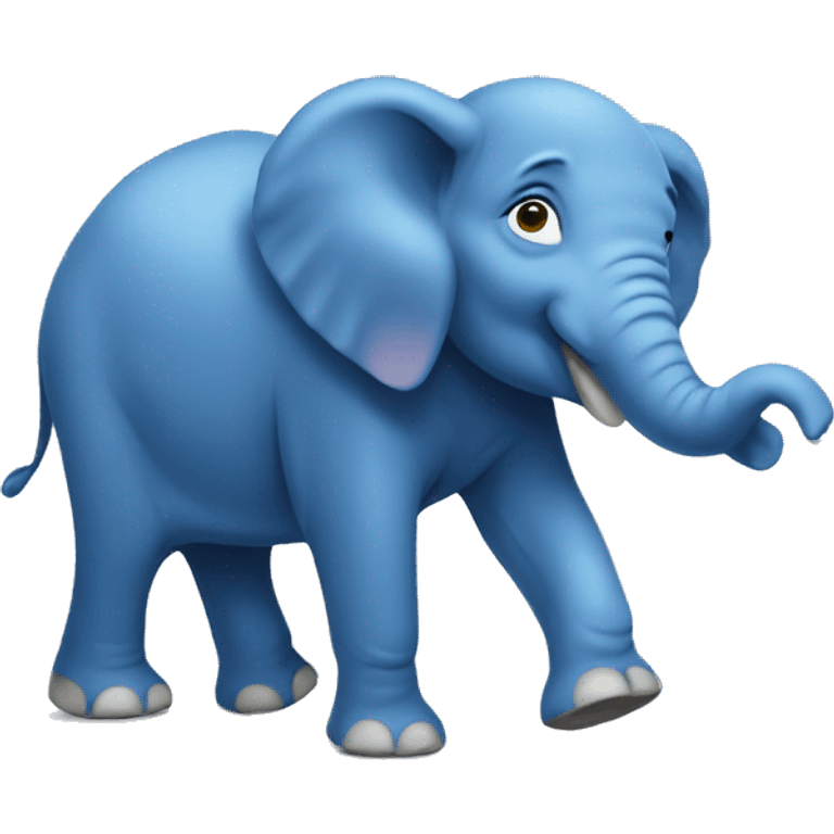 blue elephant emoji