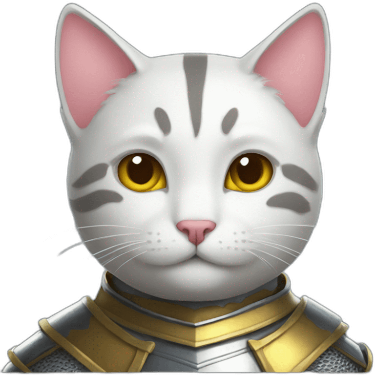 knight cat emoji