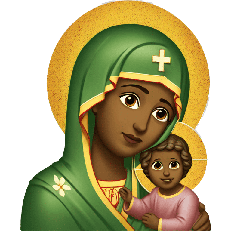 Orthodox Icon Theotokos emoji