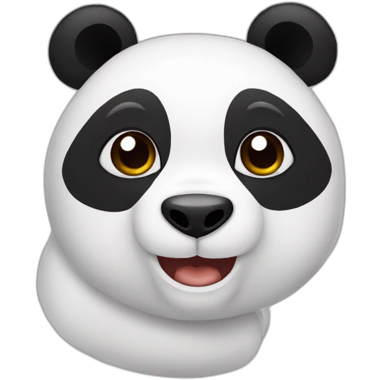 Panda balancoire emoji