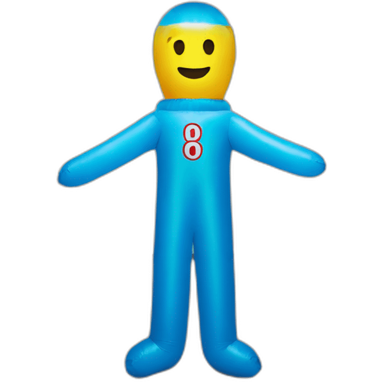 Inflatable tube man emoji