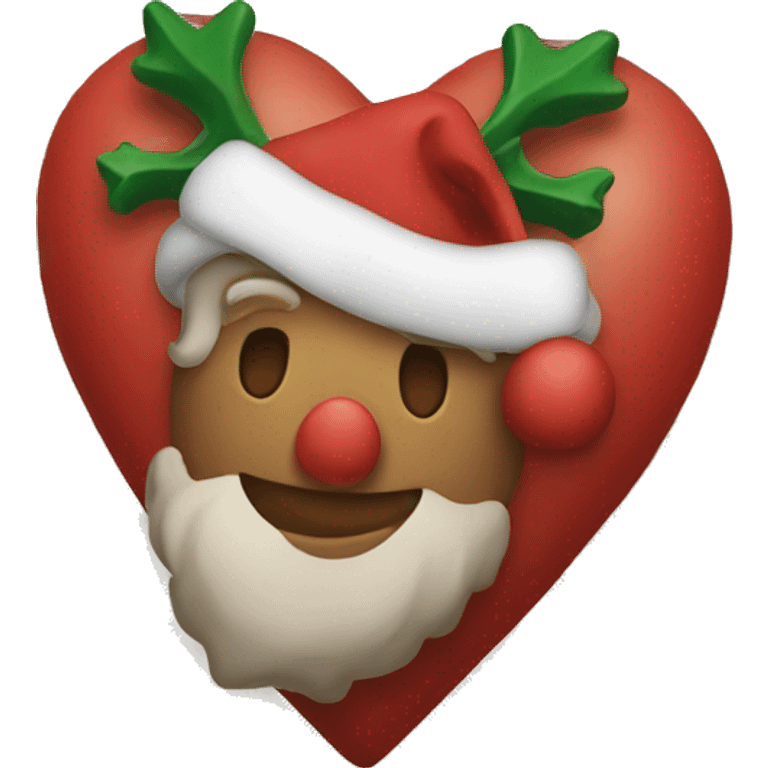 Christmas Heart emoji