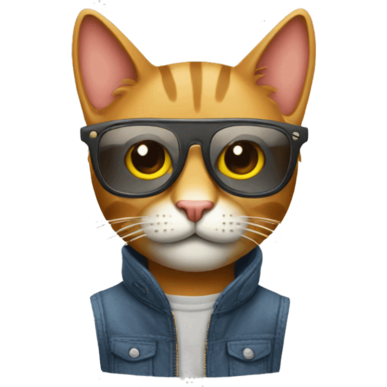 cool cat who is a designer emoji