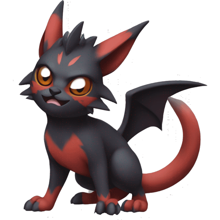 Noivern-Litten-Zorua full body emoji