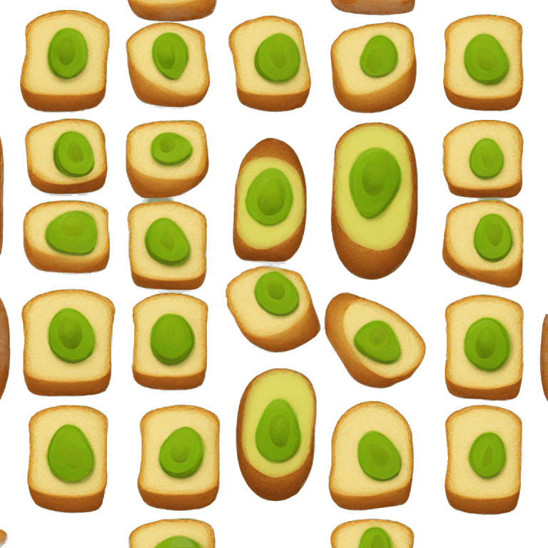 Avocado bread emoji