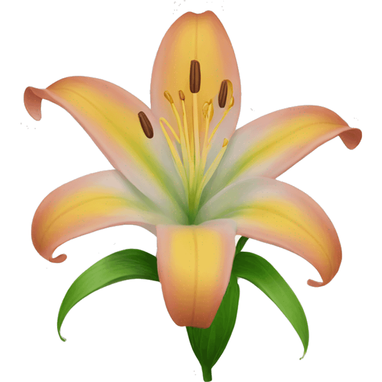 lilies flower emoji