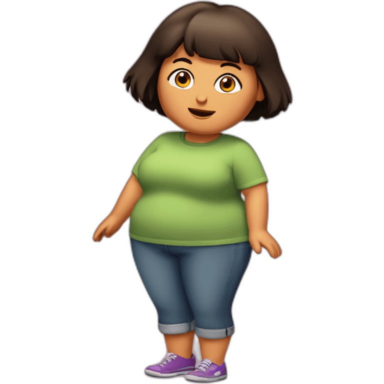 Fat-Dora emoji