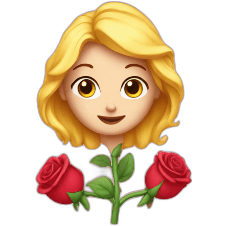 Coeur rose emoji