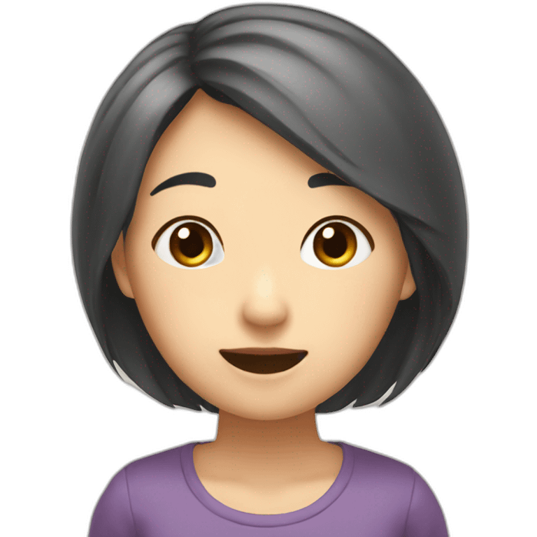 Chat sue chien emoji