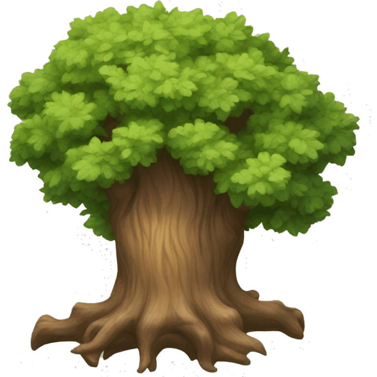 Old oak tree emoji