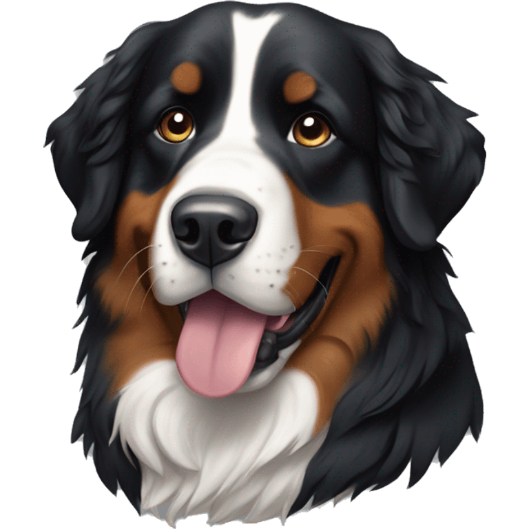 Bernese mountain dog  emoji