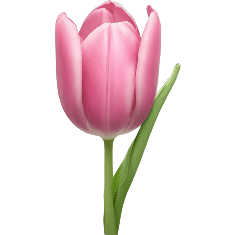 a pastel colored tulip emoji