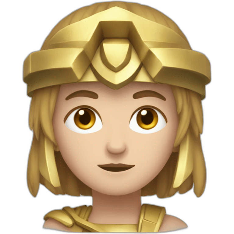 Athena , Ares, grumbling emoji