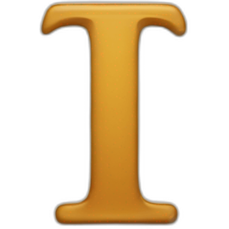 letter T emoji