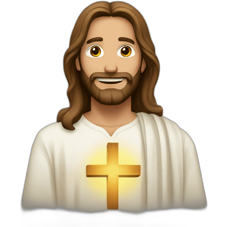 Jesus loves you emoji