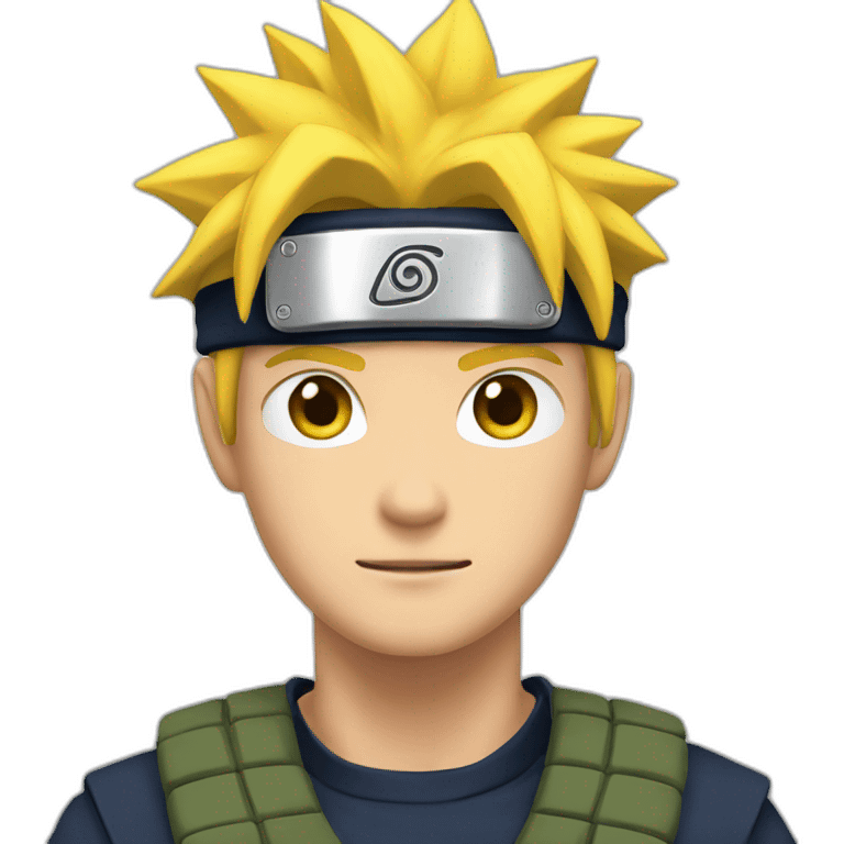 naruto with computer emoji