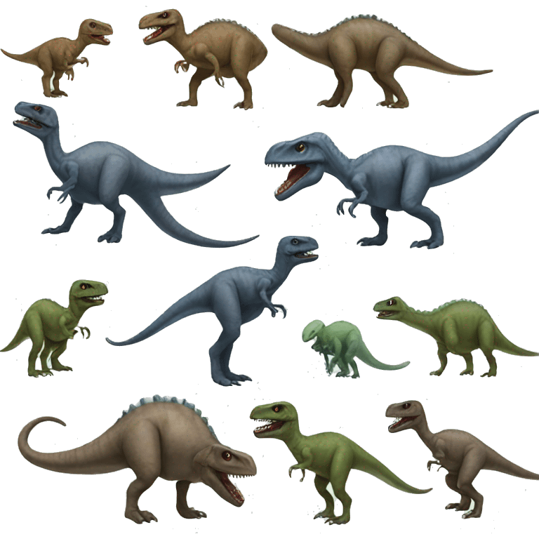 Alien dinosaurs  emoji