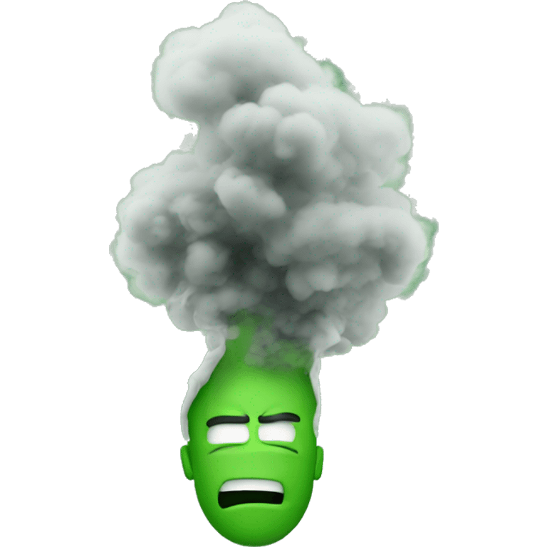 green smoke emoji