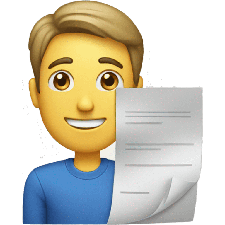 fillable document emoji