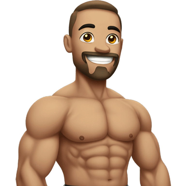 muscle icon with tat emoji