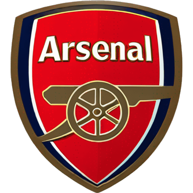 Arsenal football badge emoji