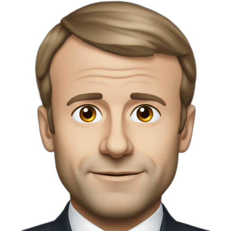 Emmanuel Macron emoji