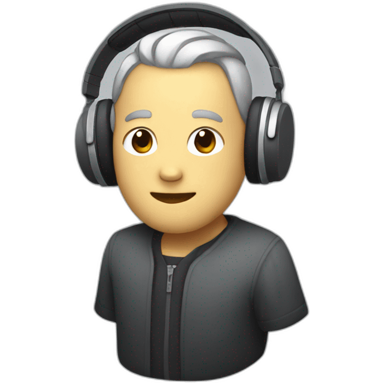 Toji with headphones  emoji