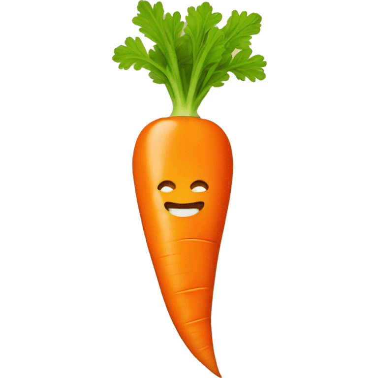 zipper on the carrot emoji