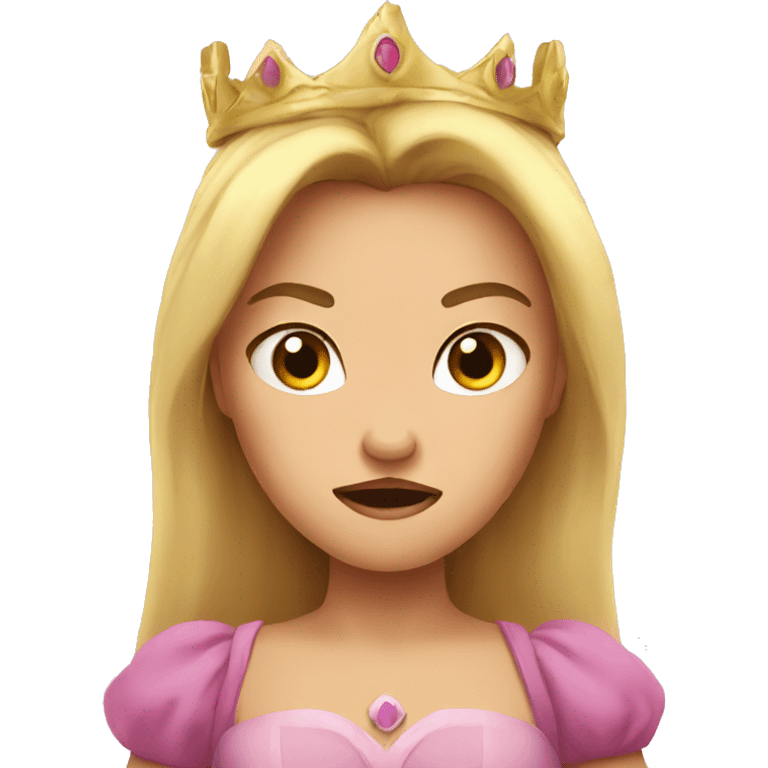 princess angry emoji