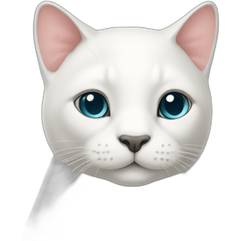 Beluga cat emoji