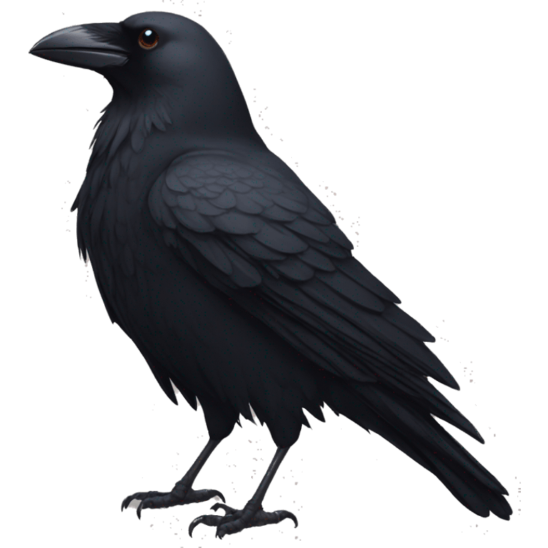 Crow caww emoji