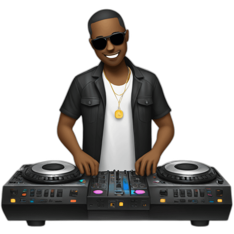 DJ controller  emoji