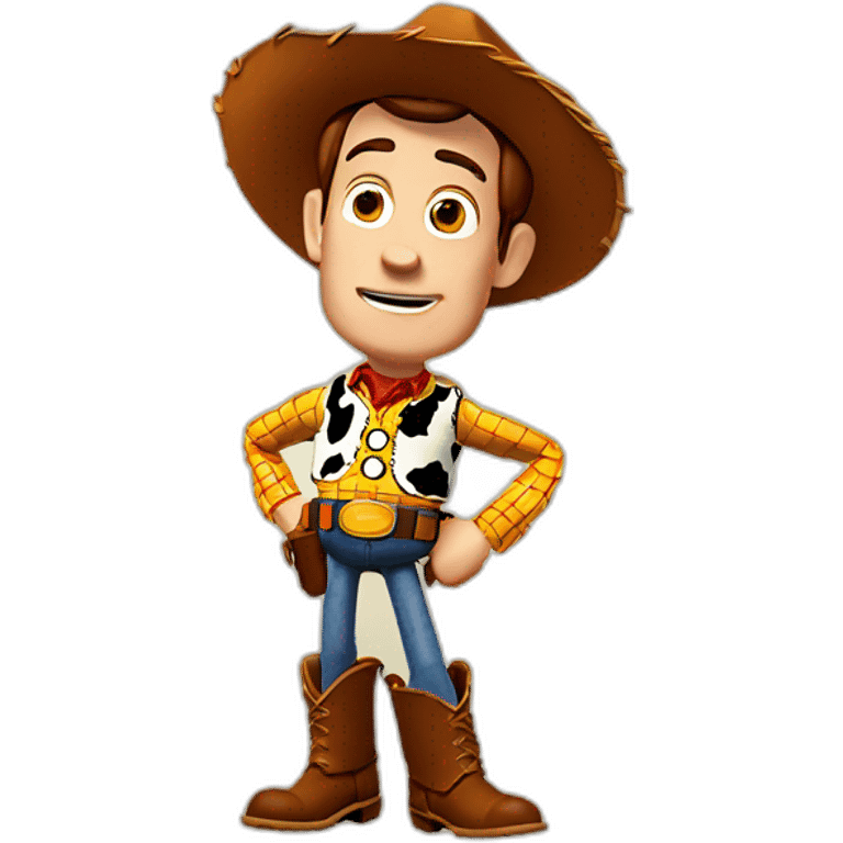 Woody toy story emoji