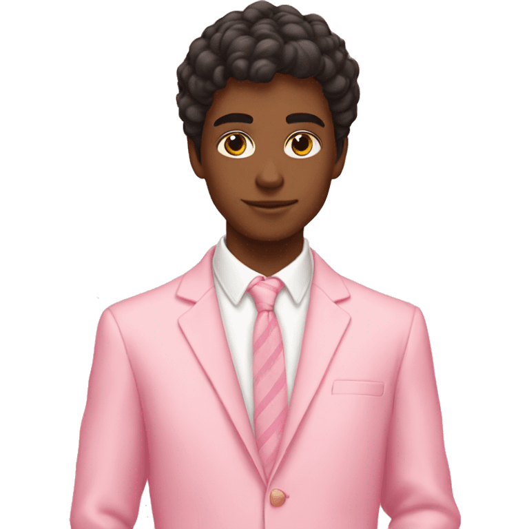 Preppy pink aesthetic emoji