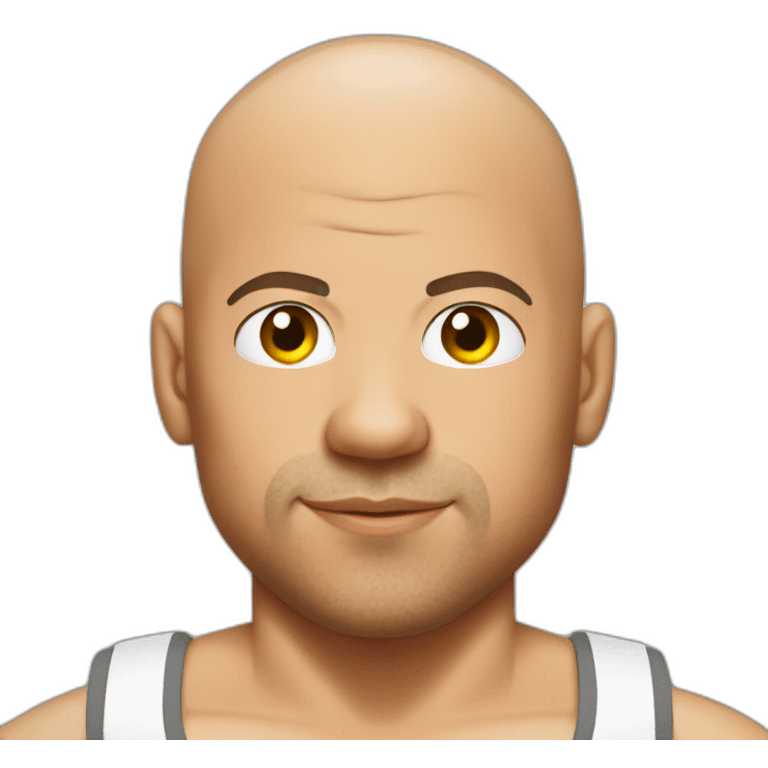 Vin diesel in tanktop emoji