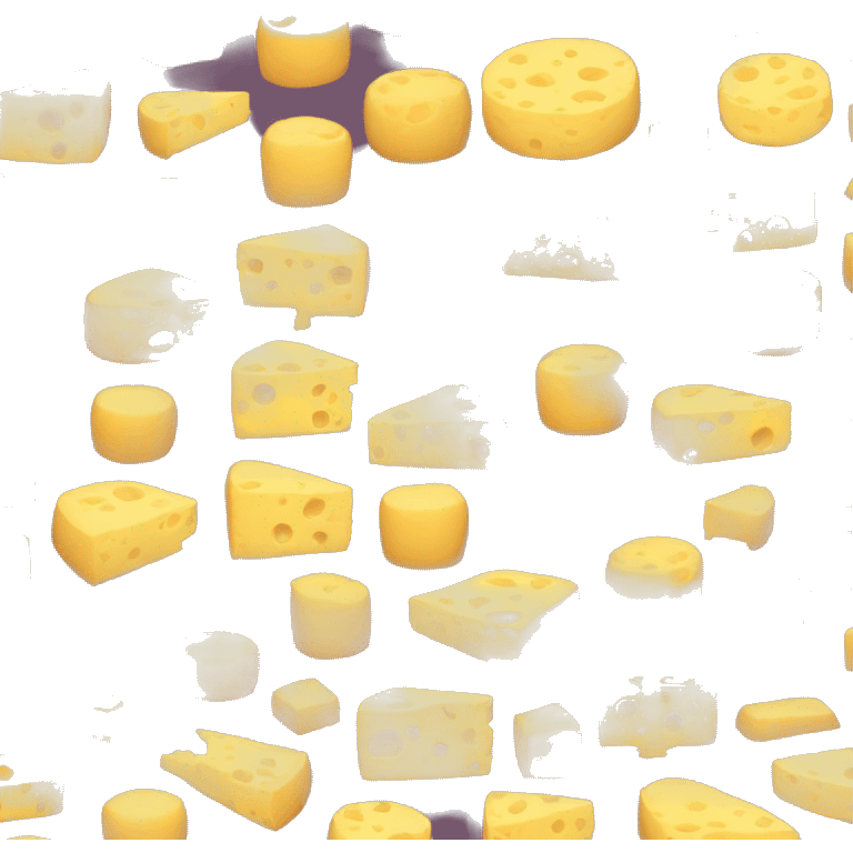 sleep emoji as cheese emoji