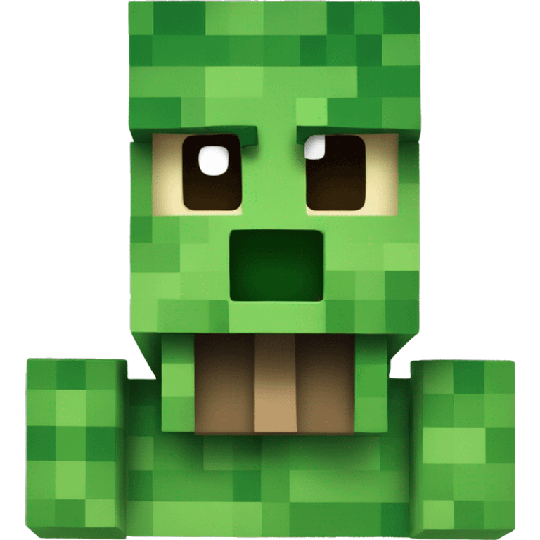 Minecraft creeper emoji