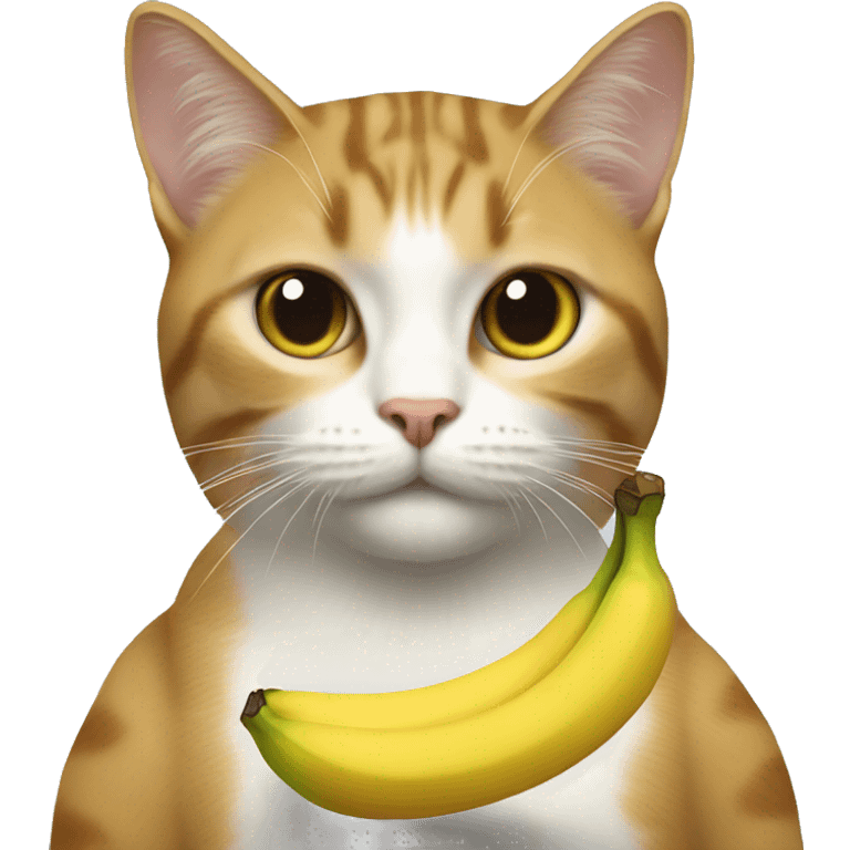 catwith banana emoji