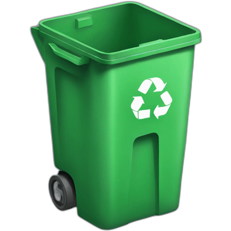 Recycle bin emoji