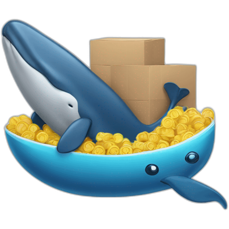 Whale stock up emoji